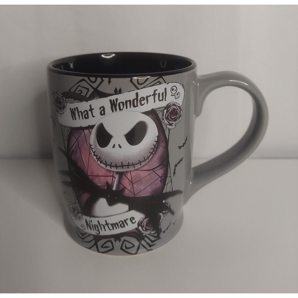 Disney Tim Burtons Nightmare Before Christmas Jack Skellington 15oz Coffee Mug